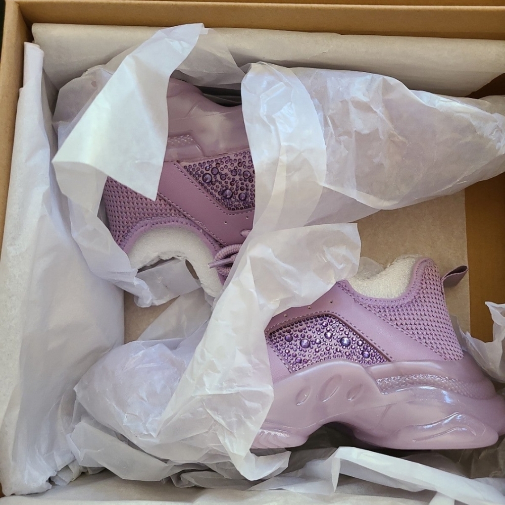 Steve Madden Vance Sneakers size 4 purple